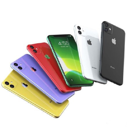 iPhone 11多彩配色版別（圖片來歷網(wǎng)絡(luò)）