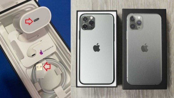 國外男人買iPhone 11 Pro“中獎”？自帶一根USB-A數(shù)據(jù)線