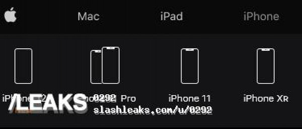 傳蘋果官方頁(yè)面曝光iPhone 12（圖源slashleaks）